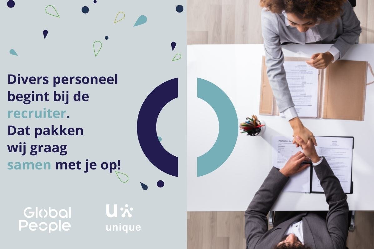 Diversiteitsinspanningen vergroten binnen de organisatie begint bij de recruiter. Image